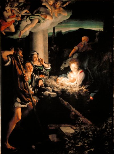 Heilige Nacht (Nativität) von (c.1489 1534) Correggio