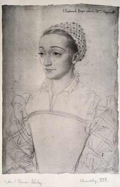 Marguerite de France (1523-74) von (studio of) Clouet