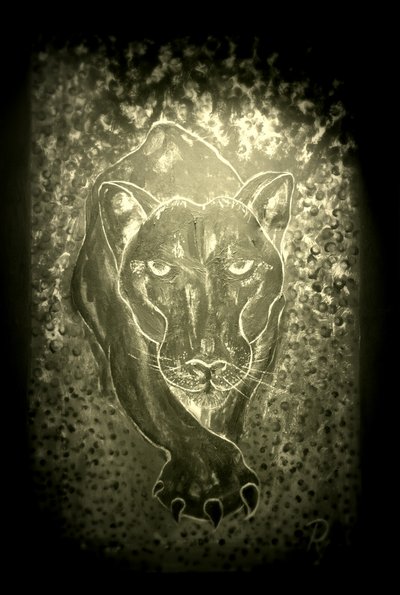 The panther - grey von RosaLi