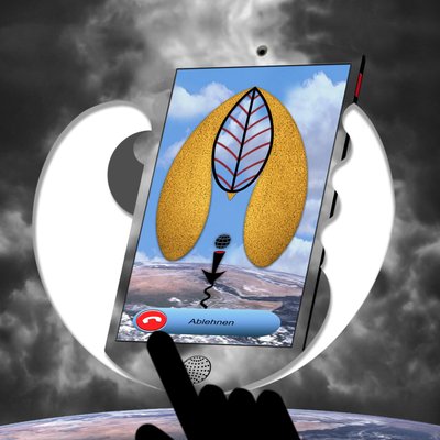 Der Anruf (II) - (aus der Serie: Skyphone) von Alexander Eibach