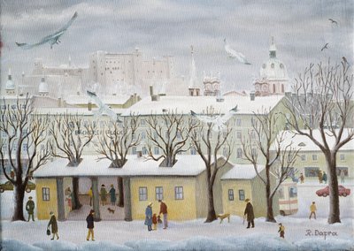 An der Salzach von Regine Dapra