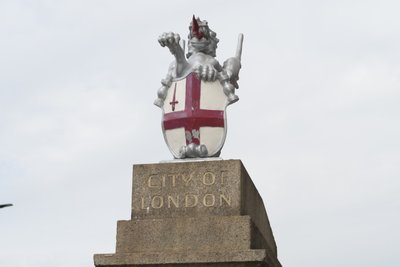Ikone der Stadt London von Albert Mansour