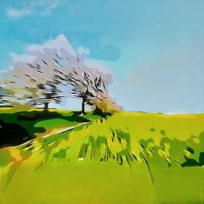 Digitale Landschaft 29 von M. Vet
