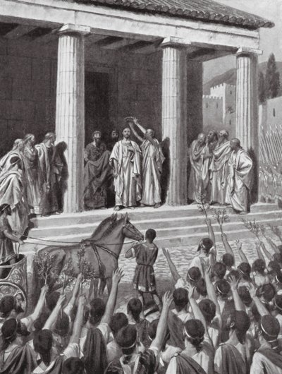 Themistokles in Sparta geehrt von A.C. Weatherstone