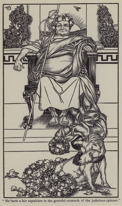 Illustration für The Essays of Elia von Charles Lamb von A. Garth Jones