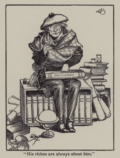 Illustration für The Essays of Elia von Charles Lamb von A. Garth Jones