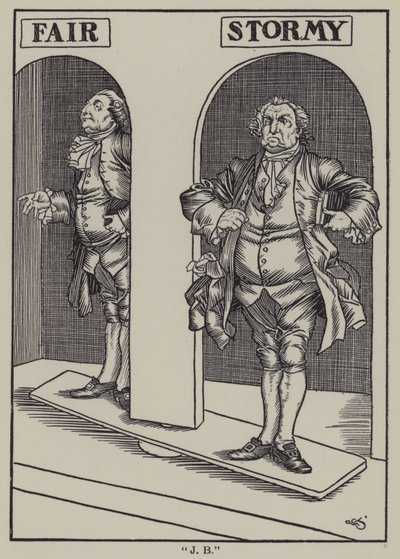 Illustration für The Essays of Elia von Charles Lamb von A. Garth Jones