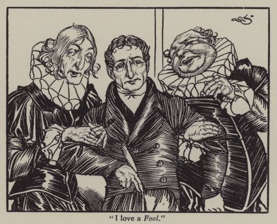 Illustration für The Essays of Elia von Charles Lamb von A. Garth Jones