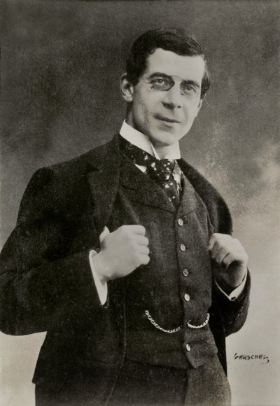 Porträt des französischen Künstlers Georges Berr von Aaron Gerschel