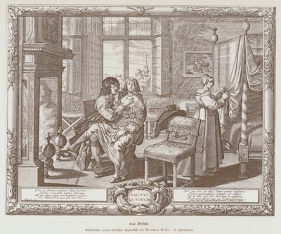 Tactus (der Tastsinn) von Abraham (after) Bosse