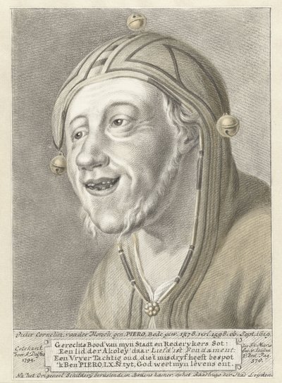 Porträt von Pieter Cornelisz. van der Morsch von Abraham Delfos