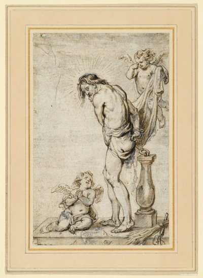 Christus an der Geißelsäule von Abraham van Diepenbeeck