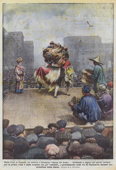Von China nach Kanada von Achille Beltrame