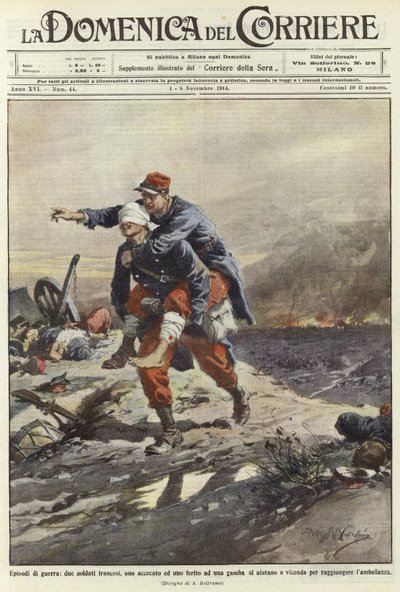 Kriegsepisoden von Achille Beltrame