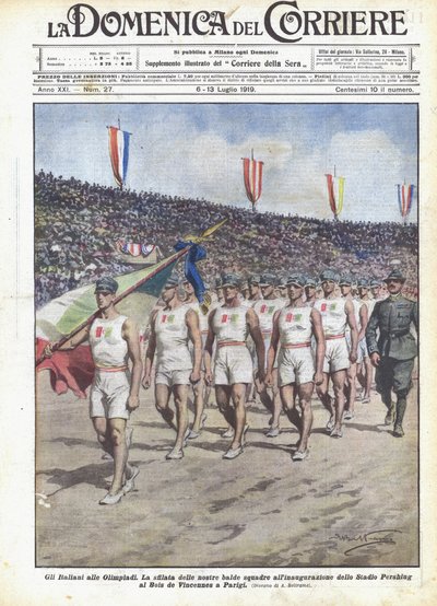 Die Italiener bei den Olympischen Spielen von Achille Beltrame