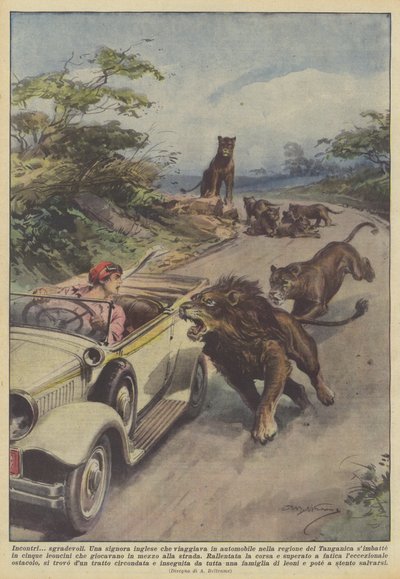 Unangenehme Begegnungen von Achille Beltrame