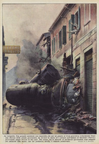 Die Katapult von Achille Beltrame