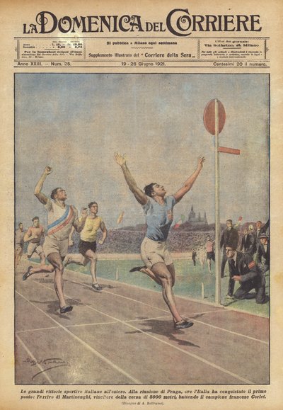 Die großen sportlichen Siege Italiens im Ausland von Achille Beltrame