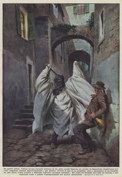 Das eifersüchtige Gespenst von Achille Beltrame