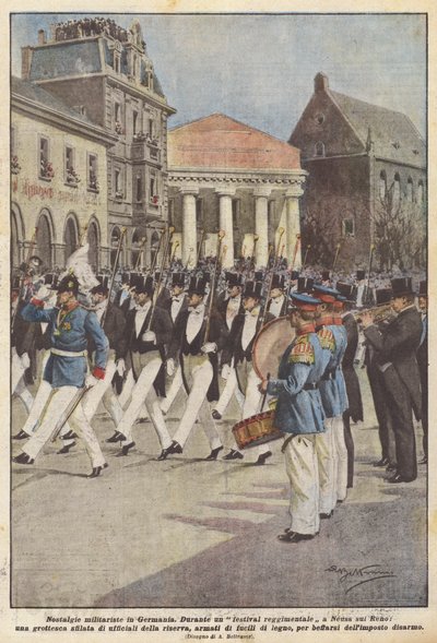 Militaristische Nostalgie in Deutschland von Achille Beltrame