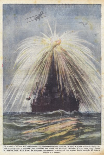 Eine Flut von Phosphor von Achille Beltrame