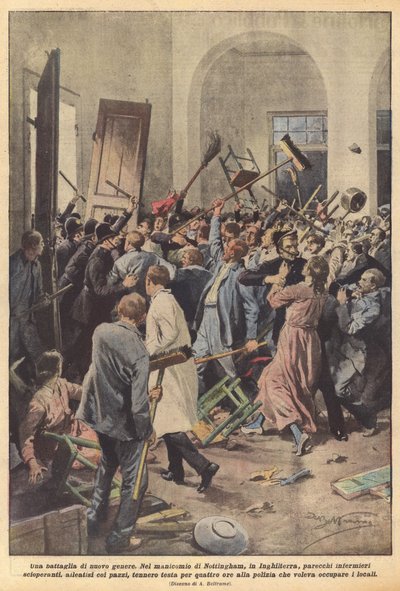 Eine Schlacht neuer Art von Achille Beltrame