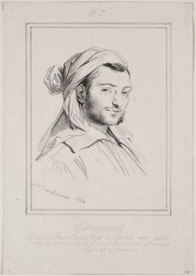 Théodore Géricault von Achille Devéria