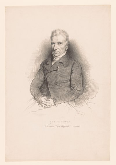 Porträt von Alexandre-Jean-Baptiste-Guy de Gisors von Achille Devéria
