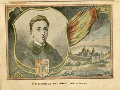 Illustration von Achille Lemot (1846-1909) in Le Pelerin von Achille Lemot