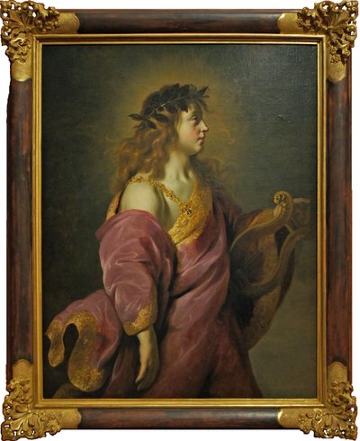 Porträt eines Mannes als Apollo von Adam Camerarius