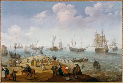 Angelszene von Adam Willaerts