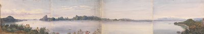 Panorama von Rio de Janeiro, Brasilien von Admiral Sir Edward Gennys Fanshawe