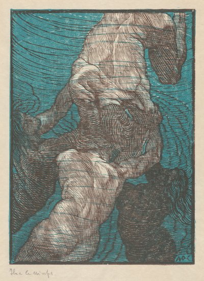Hylas und die Nymphen von Adolfo de Carolis