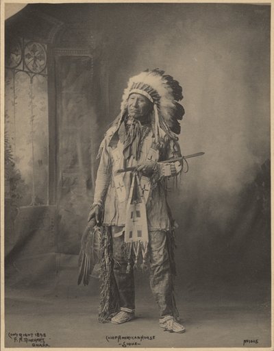 [Häuptling American Horse, der Oceti Sakowin Oyate] von Adolph F. Muhr