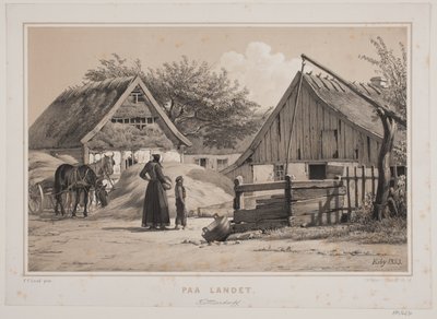 Auf dem Land von Johan Adolph Kittendorff