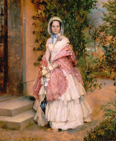 Clara Ilgner (spätere Frau Schmidt von Knobelsdorff) von Adolph Menzel