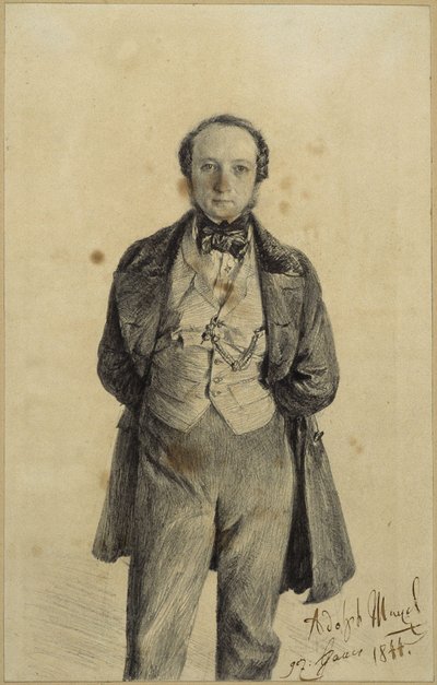 Kreisgerichtsrat Karl Martini von Adolph Menzel