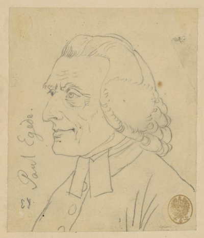 Paul Egede. Pfarrer von Adolph Menzel