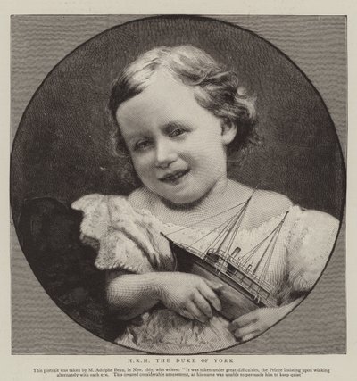 HRH der Herzog von York von Adolphe Beau