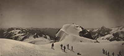 Gipfel des Mont Titlis, Schweiz von Adolphe Braun