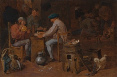 Kartenspieler und Zecher von Adriaen Brouwer