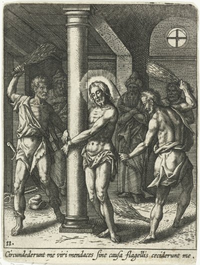 Geißelung Christi von Adriaen Collaert