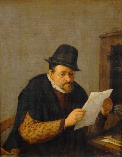Die Lektüre von Adriaen Jansz. van Ostade