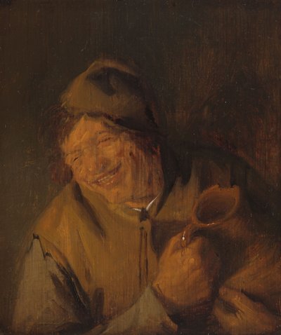 Der fröhliche Bauer von Adriaen Jansz. van Ostade