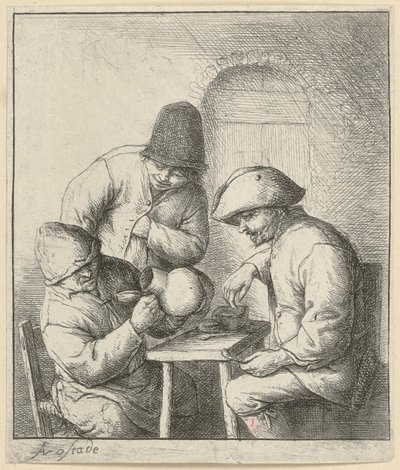 Leerer Krug von Adriaen van Ostade