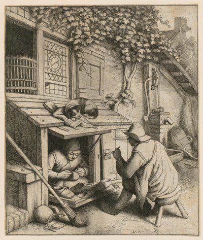 Schuhmacher von Adriaen van Ostade