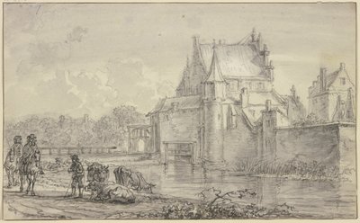 Das alte Delfter Tor in Rotterdam von Aelbert Cuyp