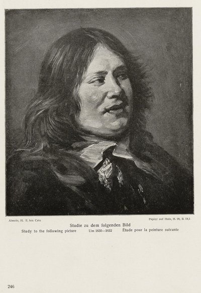 Büstenzeichnung von Stephanus Gerardts von After Frans Hals