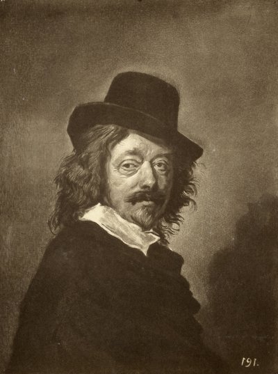 Porträt von Frans Hals (1582/83-1666) von After Frans Hals