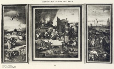 Die Versuchung des heiligen Antonius von After Hieronymus Bosch